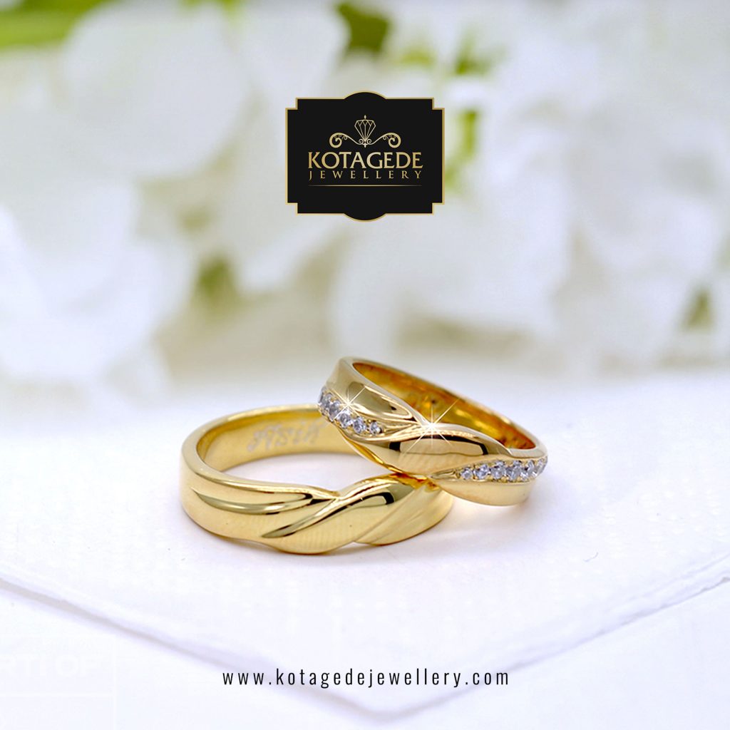 Model Cincin Nikah Emas Bisa Custom Gratis Ongkir se 